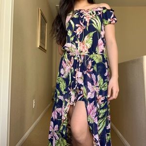 Flower Midi Dress